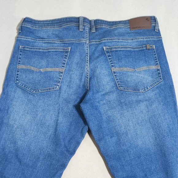 Buffalo Jeans Jack slim straight stretch men's size W38/L34 ink blue - Picture 4 of 13